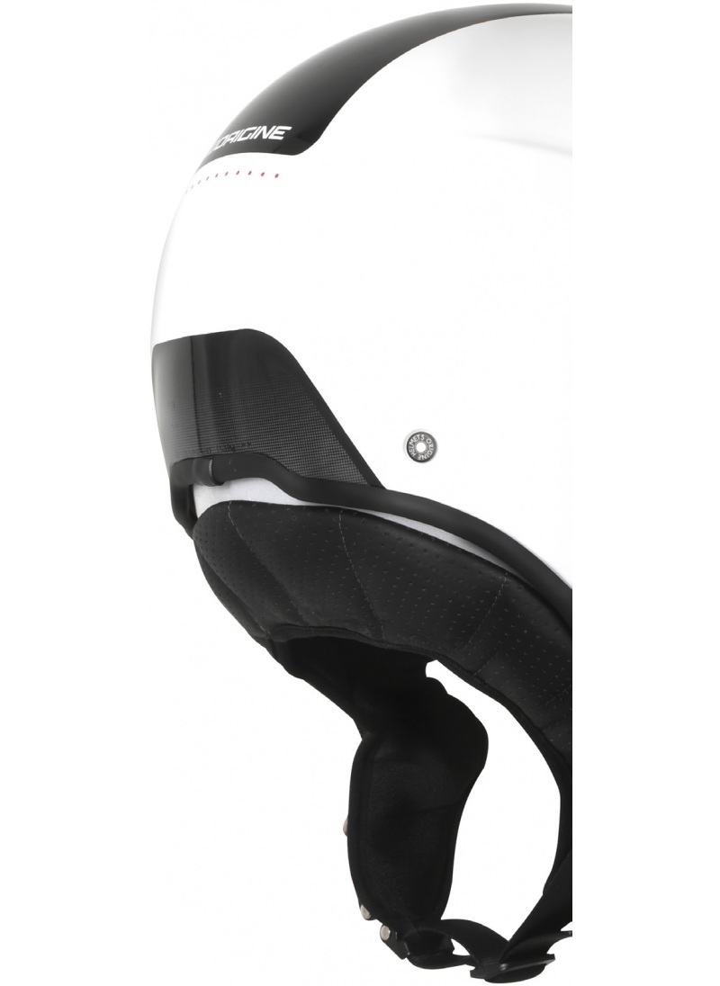 Casco de moto Jet urbano con gafa de sol Origine Alpha Next White/Black